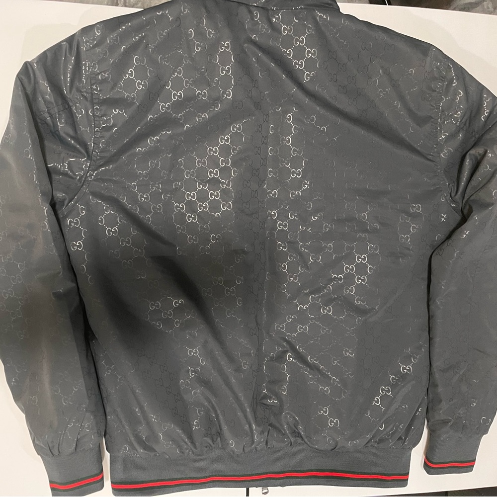 Wind breaker jacket XL light gray